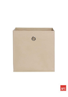 BOX COLORE BEIGE 32x32x32CM