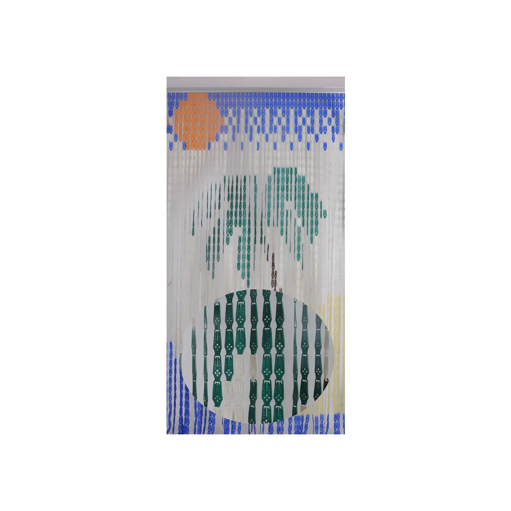 TENDA A PIASTRINE 125XH240 CM DIS. 6018 PALMA TENDA A PIASTRINE 125XH240 CM DIS. 6018 PALMA