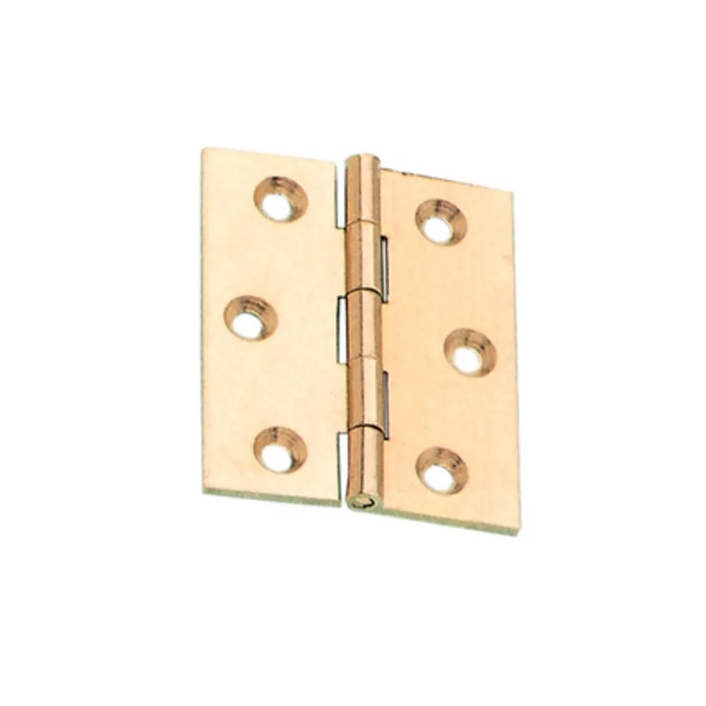 BL CERNIERA FRESATA PIANA OTTONE SAT 50X40 MM 2 PZ (6
