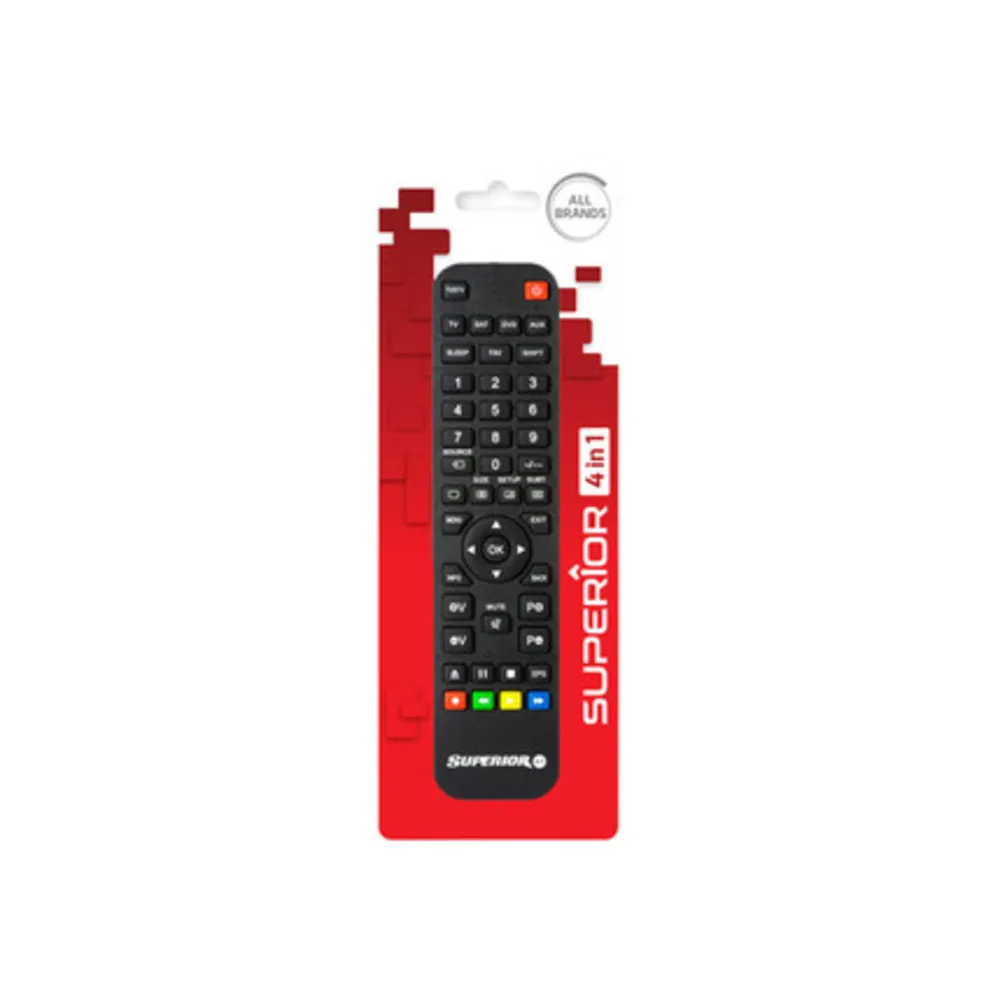 TELECOMANDO TV SUPERIOR PROGRAMMABILE 4 IN 1 TELECOMANDO TV SUPERIOR PROGRAMMABILE 4 IN 1