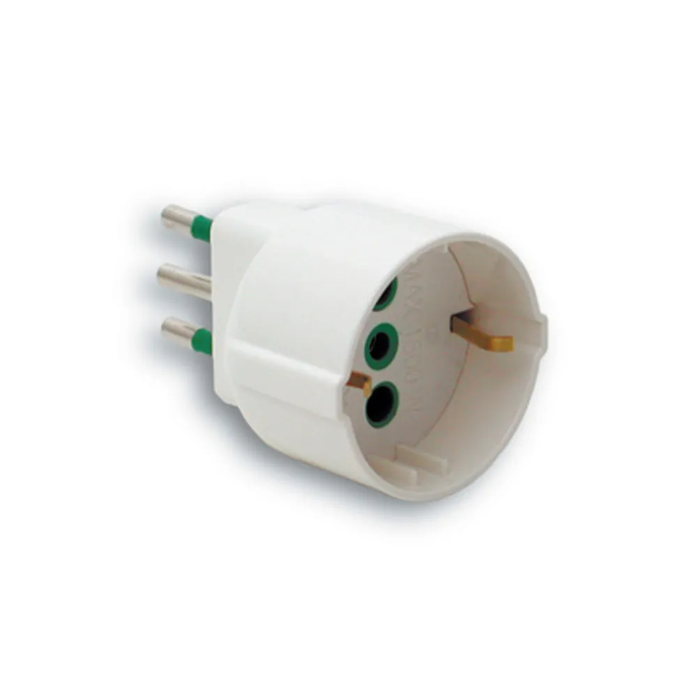 FME 87.120 BL ADATTATATORE 10A 2P+T SCHUKO FME 87.120 BL ADATTATATORE 10A 2P+T SCHUKO