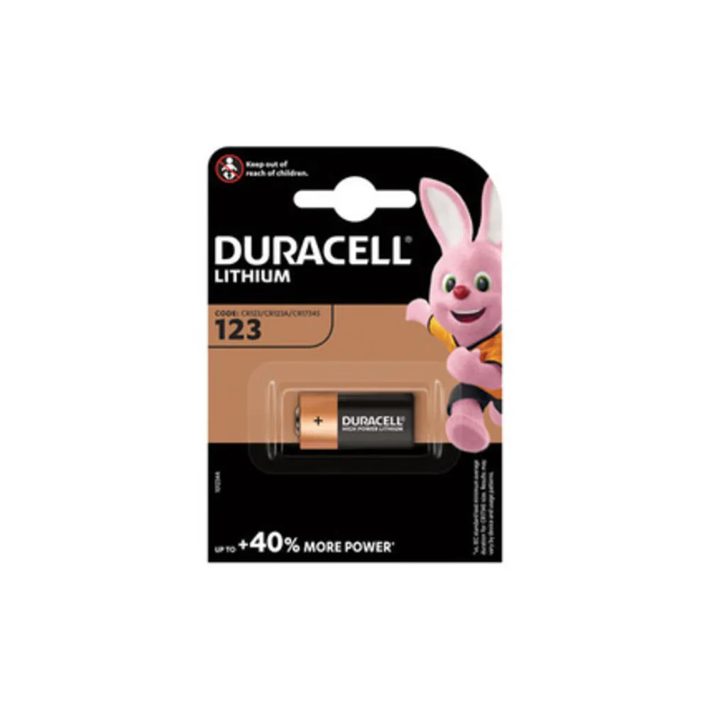 DURACELL BATT ALCALINA 123 LITHIUM (10 DURACELL BATT ALCALINA 123 LITHIUM (10