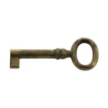 BL CHIAVE P/MOBILI 33718 24X56 MM OTTONE ANTICAT (5