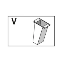 R KIT CREDENZA 3A ZAIKEN-(PIEDE)
