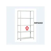 R RIPIANO X PANDA KIT A 5 RIPIANI 100X37X H196 CM