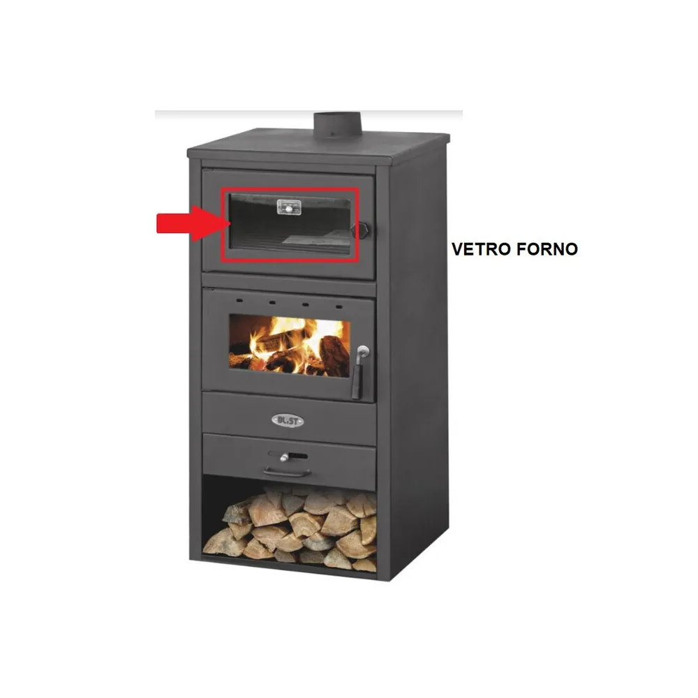 R VETRO FORNO X STUFA A LEGNA C/FORNO MOD. BLIST BR R VETRO FORNO X STUFA A LEGNA C/FORNO MOD. BLIST BR