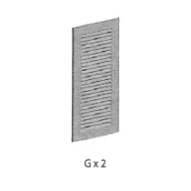 R ANTA Gx2 x PATTUMIERA 2 ANTE CM. 68X37X90H ART PLAST