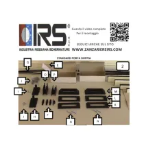 R ACCESSORI MONTAGGIO X ZANZARIERA IRS-CEDOP.CM.60/320X250 MAR.ORIZ