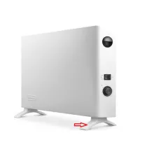 R PIEDINO X TERMOCONVETTORE DELONGHI A PAVIM. HSX2320F