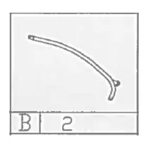 R PARTICOLARE B X DONDOLO SOFA 3 POSTI SGANCIO RAPIDO