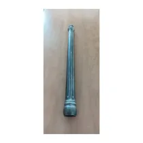 R PALO SUPERIORE X LAMPIONE NEW YORK H CM.200 A 2 LUCI GRIGIO