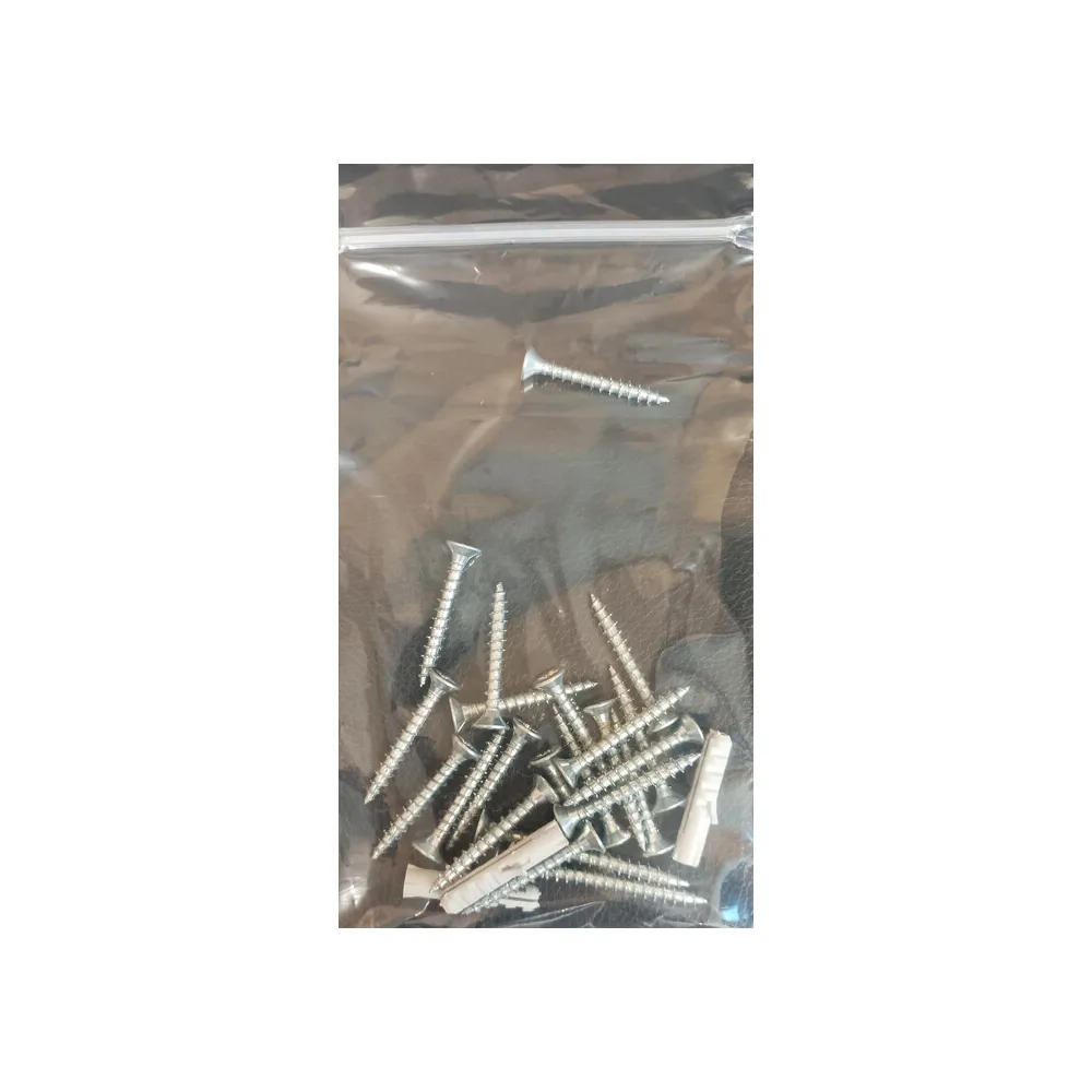 R KIT MONTAGGIO X SCAFFALE IN PINO 5 RIPIANI 65X40XH171 CM