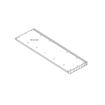 R FIANCO S01.02.002 X ARMADIO SPOGLIATOIO RESINA A 2 POSTI IN KIT C/SERRAT