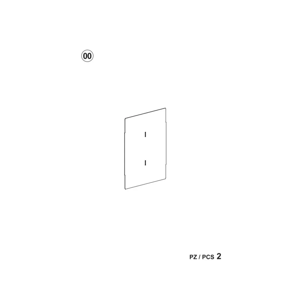 R PANNELLO POST.(00) X ARMADIO BIOS 2 ANTE 65X37X165 PORTASCOPE ART.301 R PANNELLO POST.(00) X ARMADIO BIOS 2 ANTE 65X37X165 PORTASCOPE ART.301