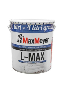 IDROPITTURA LAVABILE BIANCA L-MAX 14LT