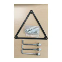 R ACCESSORI MONTAGGIO X LAMPIONE NEW YORK H 200 CM 2 LUCI BIANCO
