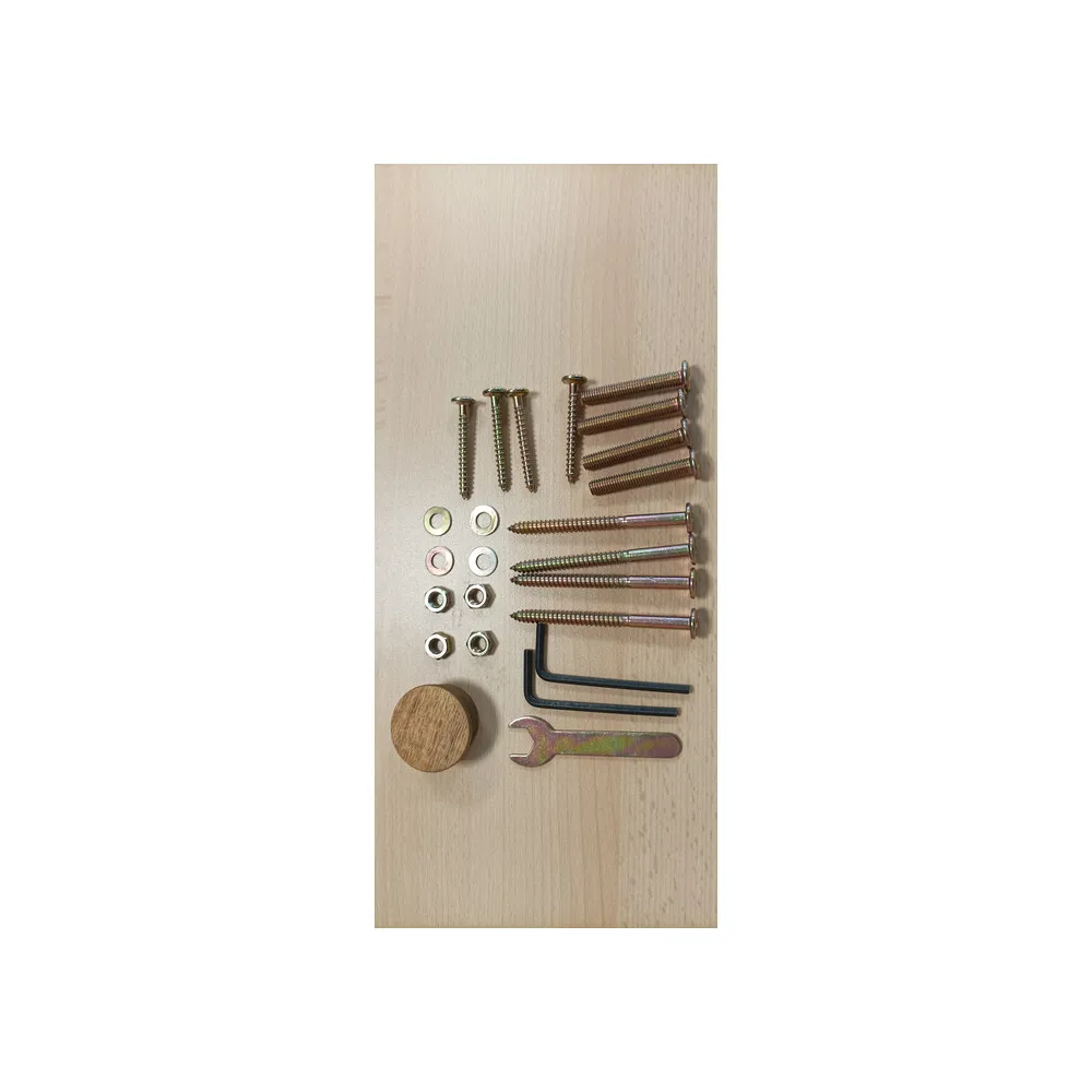 R KIT MONTAGGIO X TAVOLO LEGNO ALLUNGABILE CM 240/180X100X75