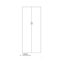 R PART Q FONDO X SCARPIERA 5 RIBALTE 65X15X164 BIANCO 1307