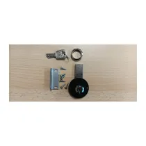 R SERRATURA X UFFICIO DOUBLE CASSETTIERA 3C 71X51 CM OSSIDO