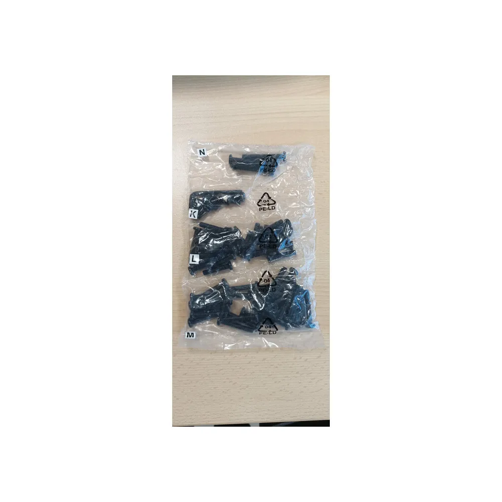 R KIT MONTAGGIO X INDUSTRIAL TAVOLO + 4 SEDIE METAL/QUERCIA