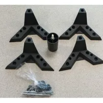 R KIT PIEDI X DIVANO PRONTOLETTO 3P LOREN 70-002 TORTORA