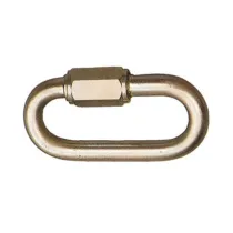 BL MAGLIA DI GIUNZIONE ACCIAIO ZINCATO  4 MM 2 PZ (5