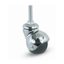 BL RUOTA MOBILE D 30 MM A CUFFIA 165/B PERNO 2 PZ