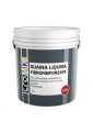 GUAINA LIQUIDA FIBRORINFORZATA IMPERMEALIZZANTE BIANCA PER ESTERNO 4 LT CROMIX