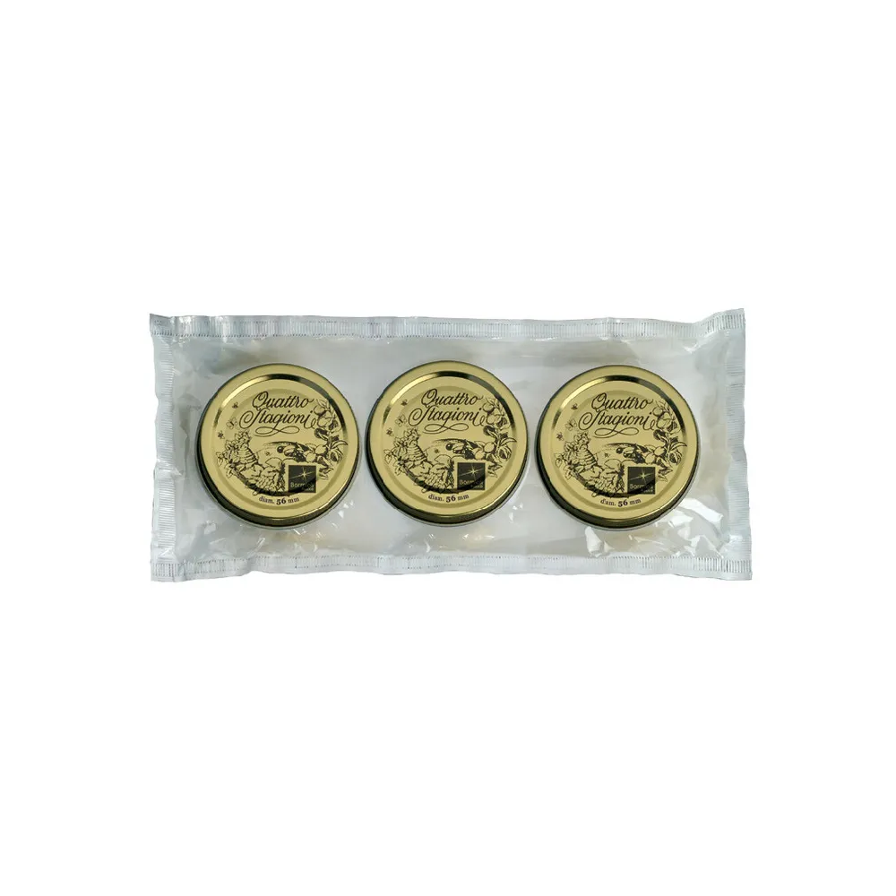 QUATTRO STAGIONI COPERCHIO D 56 MM 3 PZ QUATTRO STAGIONI COPERCHIO D 56 MM 3 PZ