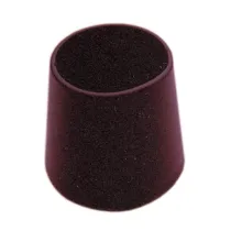 BL SOTTOSEDIA A GOCCIA NERO 18 MM 8 PZ (5