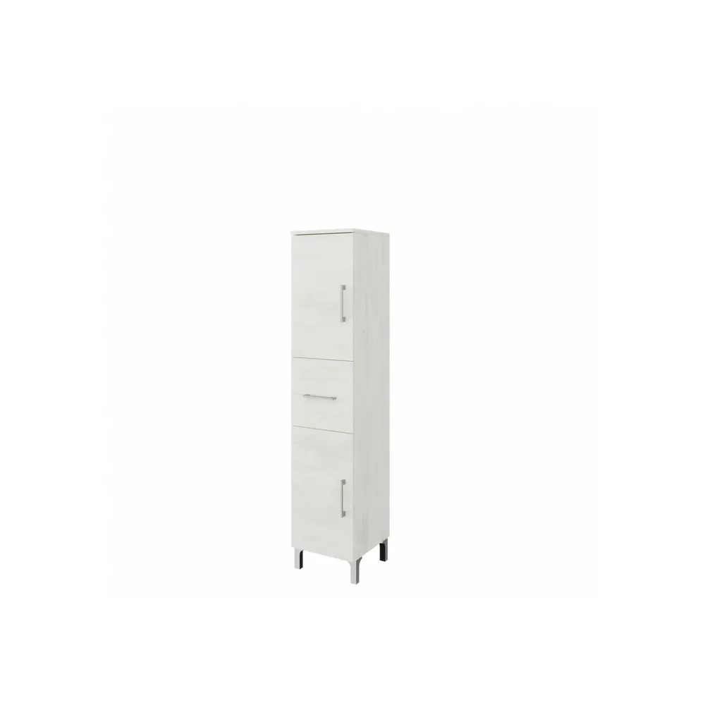 SEMICOLONNA RUBINO 2A+1C ROVERE BIANCO REVERSIBILE