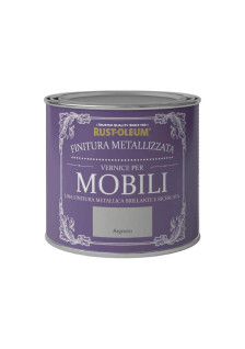 VERNICE PER MOBILI CHALKY FINITURA METALLIZZATA ARGENTO 125ML