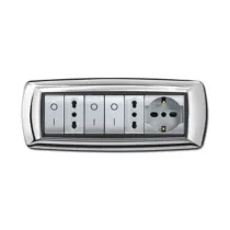 PLACCA LIFE LIVING PLAST CROMO 7P