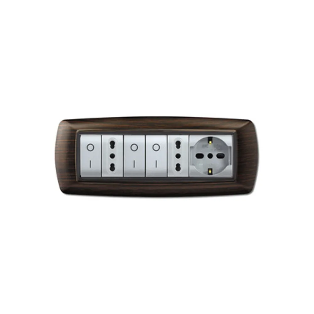 PLACCA LIFE LIVING PLAST WENGE 7P