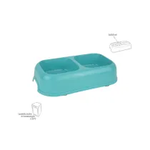 ZOOV CIOTOLA DOPPIA RETTANGOLARE VERDE SMALL (6