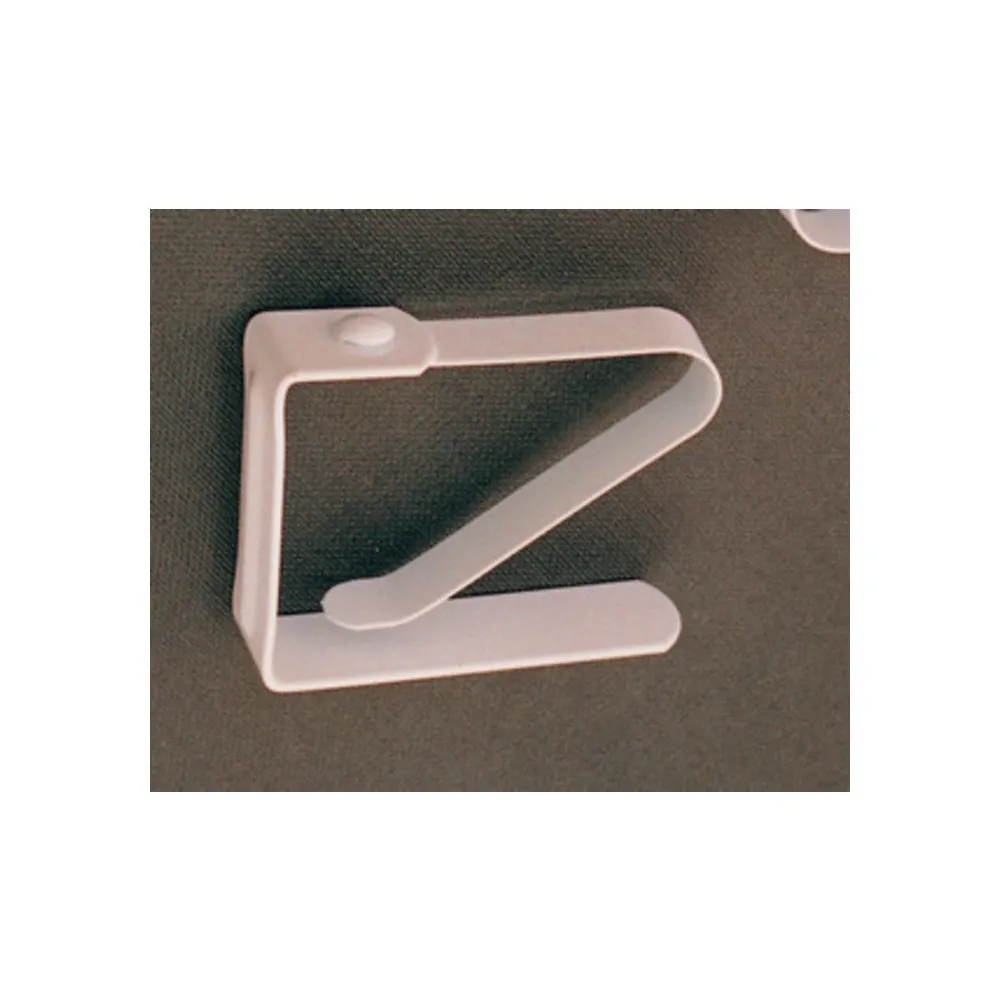 BL FERMATOVAGLIA LACCATO BIANCO 4 PZ (5 BL FERMATOVAGLIA LACCATO BIANCO 4 PZ (5