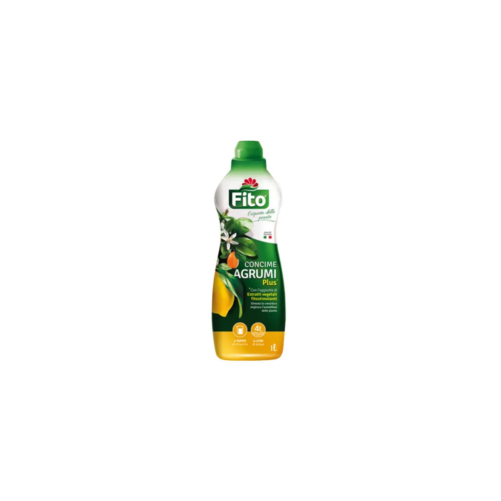 FITO CONCIME LIQUIDO AGRUMI PLUS 1 L (12 FITO CONCIME LIQUIDO AGRUMI PLUS 1 L (12