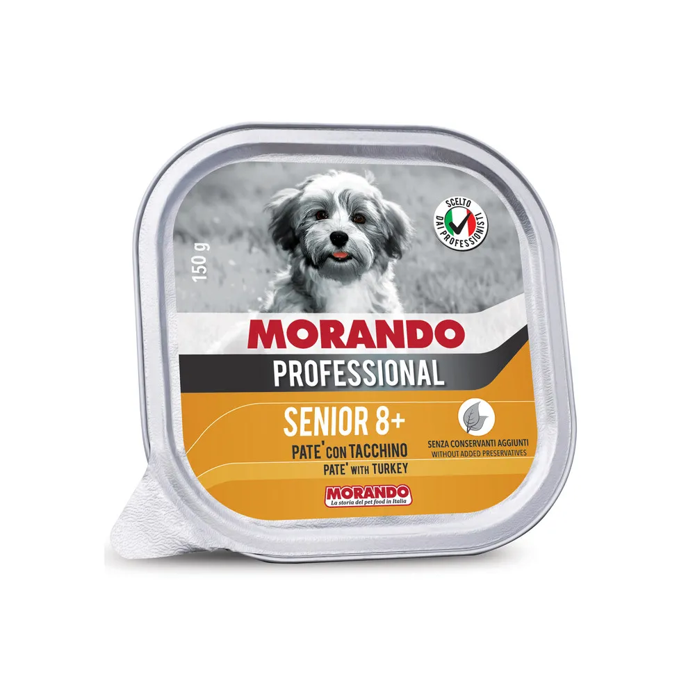 CIBO CANE MORANDO VSC 150 G TACCHINO (22 CIBO CANE MORANDO VSC 150 G TACCHINO (22