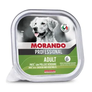 CIBO CANE MORANDO VSC 300 G CARNI POL VERDURE (18
