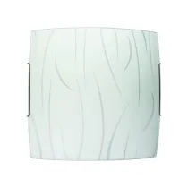 PLAFONIERA SIMONE D 40 CM 2 LUCI E27 F ACC B/CO (5