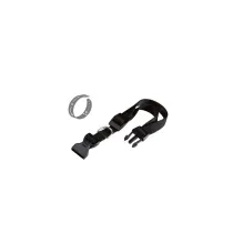ZOOV COLLARE REG. IN NYLON NERO MM.20X35/55 (12