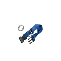 ZOOV COLLARE REG. IN NYLON BLU MM.25X40/65 (12