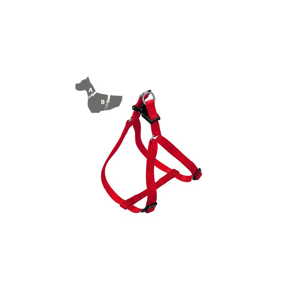 ZOOV PETTORINA REG.NYLON ROSSO MM.20XCM.40/58 (12 ZOOV PETTORINA REG.NYLON ROSSO MM.20XCM.40/58 (12