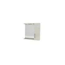 SPECCHIO DA BAGNO A 1 ANTA ROVERE BIANCO