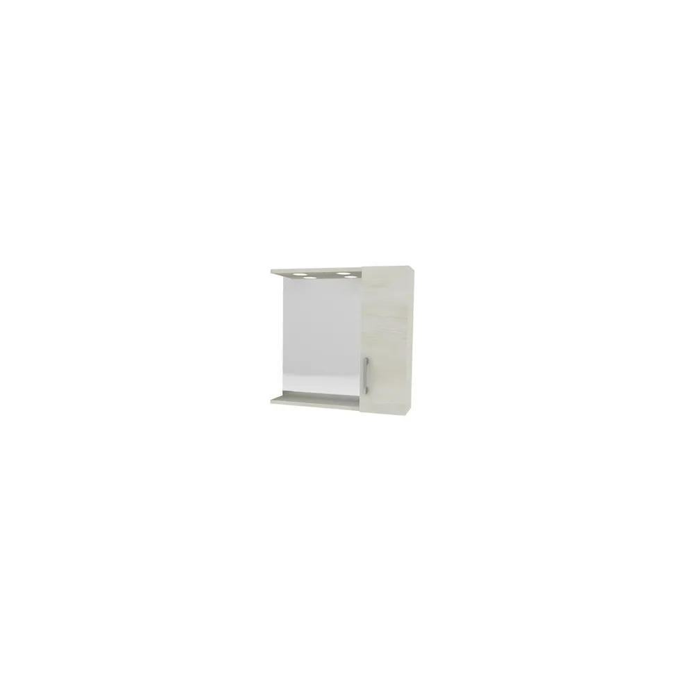 SPECCHIO DA BAGNO A 1 ANTA ROVERE BIANCO SPECCHIO DA BAGNO A 1 ANTA ROVERE BIANCO