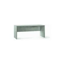 UFFICIO DOUBLE SCRIVANIA 180X76 CM CEMENTO
