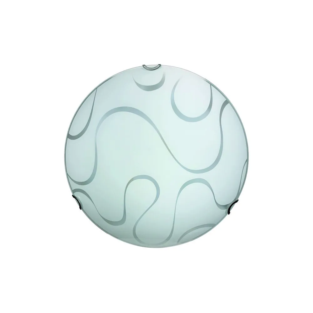 PLAFONIERA ONDA D 40 CM DECORAZ ONDA (5 PLAFONIERA ONDA D 40 CM DECORAZ ONDA (5