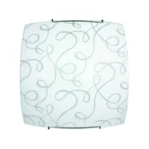 PLAFONIERA MARILENA 30X30 CM BIANCO (4