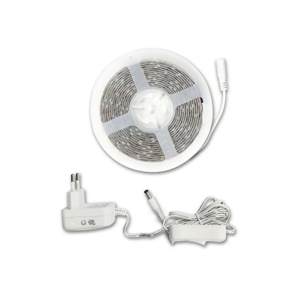 KIT STRIP LED 12W 5 M IP54 NATURALE