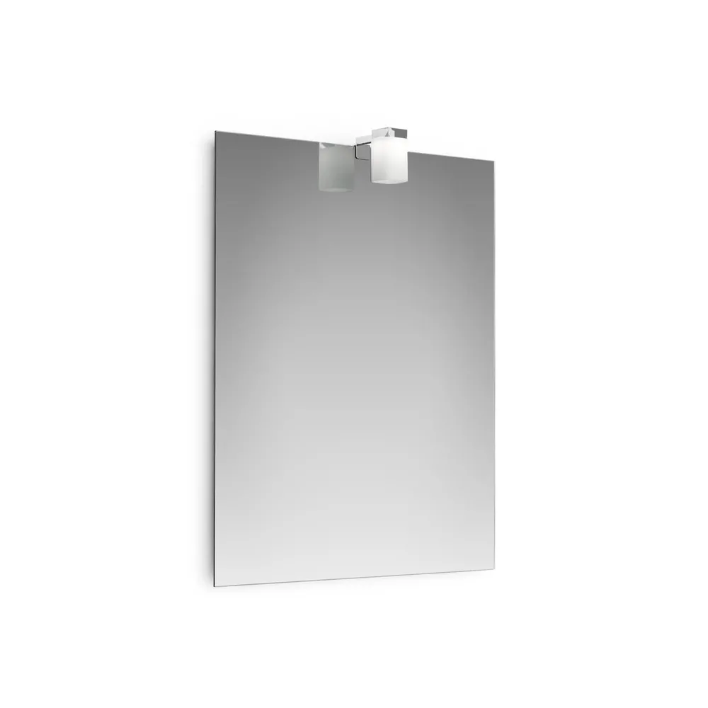 SPECCHIO A FILO 45X65 CM C/LAMPADA LED SPECCHIO A FILO 45X65 CM C/LAMPADA LED